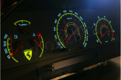Volvo 850 светодиодные шкалы (циферблаты) на панель приборов